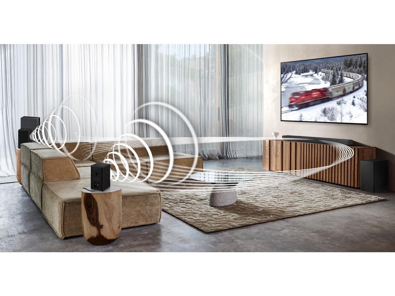 Samsung HW-Q67CT 7.1ch Soundbar with Wireless Rear Speaker Kit · Pre-Owned view 3