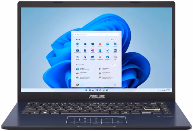 ASUS Vivobook Go 14 inch laptop — Intel Celeron, Black · Pre-Owned