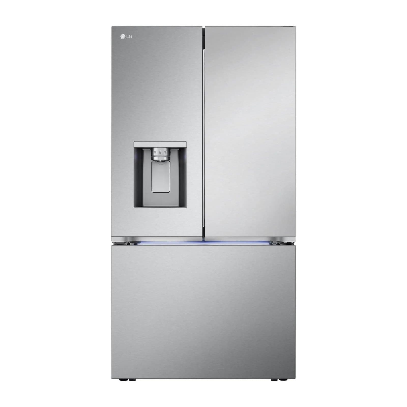 LG 722L · 191 gal (26 cu. ft.) Counter-Depth French Door Refrigerator with Ice & Water Dispenser (LRYXC2606S) · New, Scratch & Dent
