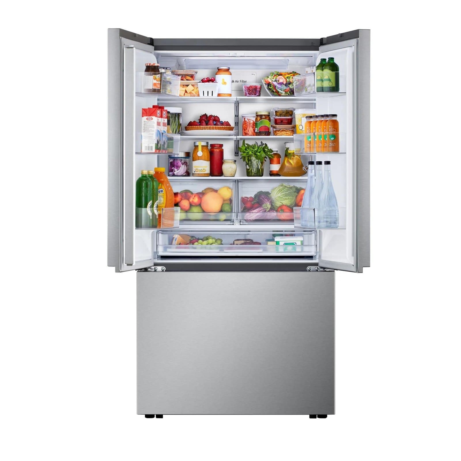 LG 711L · 188 gal (25 cu. ft.) Counter-Depth 3-Door French Door Refrigerator (LF25Z6211S) · New, Scratch & Dent view 3