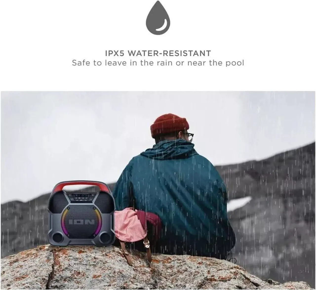 ION Audio Pathfinder Go All-Weather Portable Bluetooth Speaker view 3