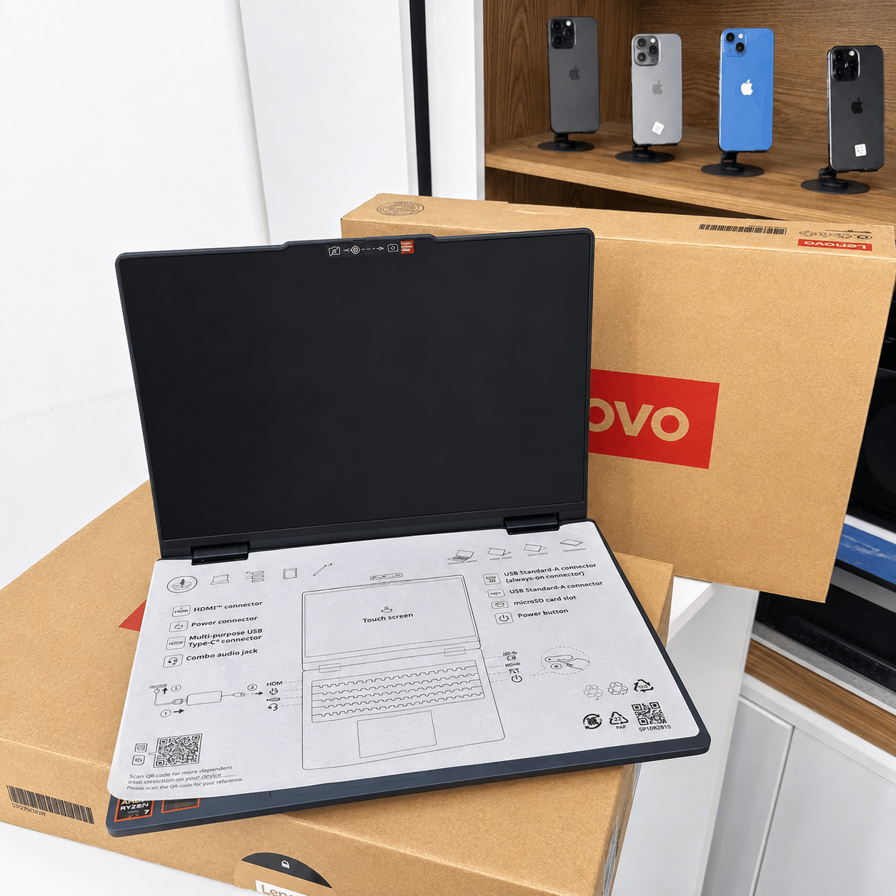 Lenovo IdeaPad 5 2-in-1 14" · Ryzen AI 7 350 / 16GB / 1TB · Touch view 6