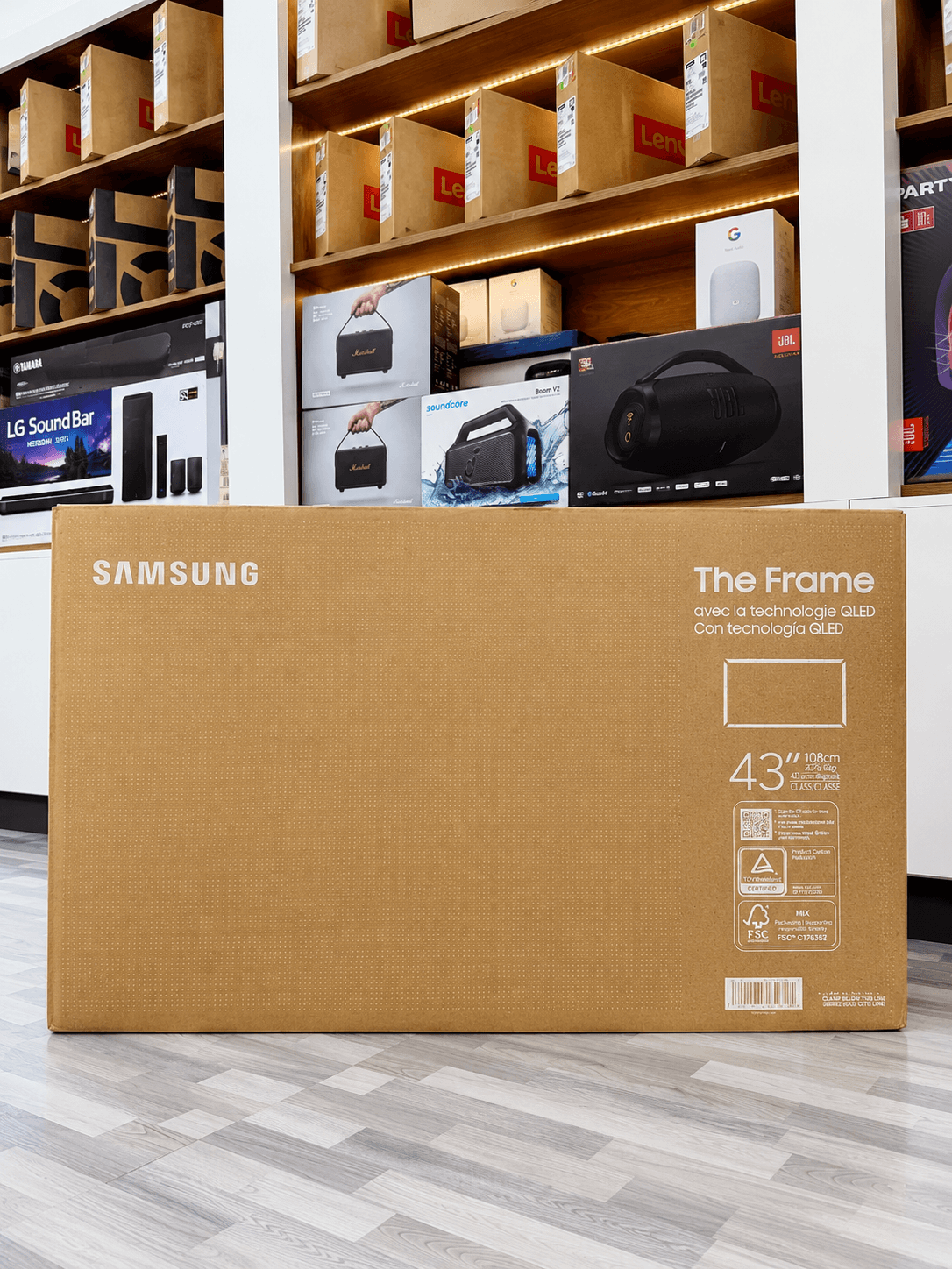 Samsung 43" Class - The Frame Series - QLED 4K - Art Mode Vision AI Smart TV (2025) view 3
