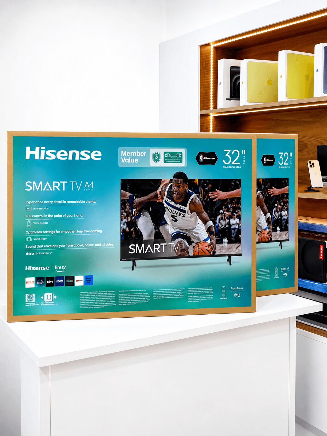 Hisense 32" A45N Series 1080p FHD Smart TV (2025) view 6