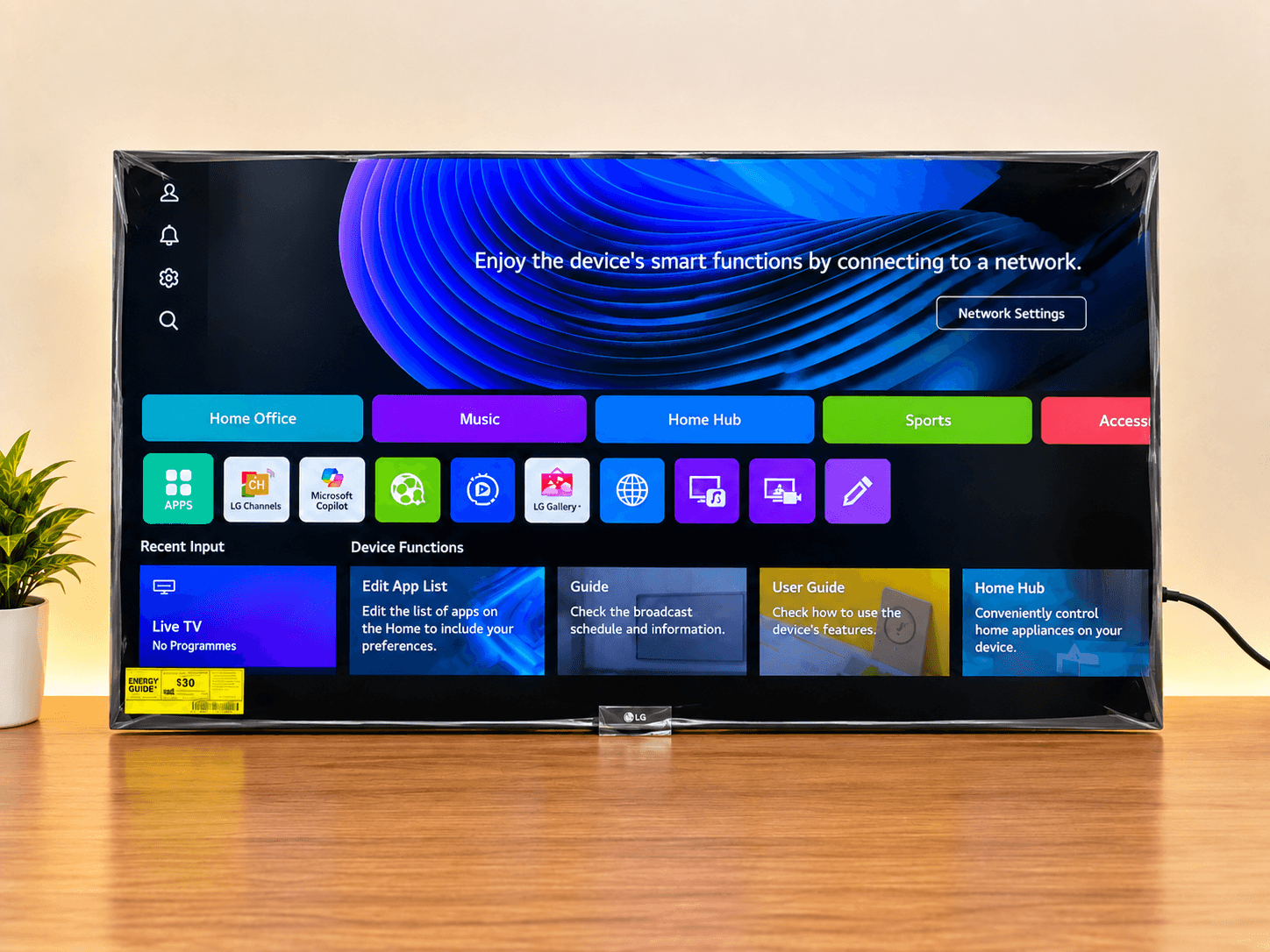 LG 50" UA7700 UHD 4K Smart TV (2025) view 3