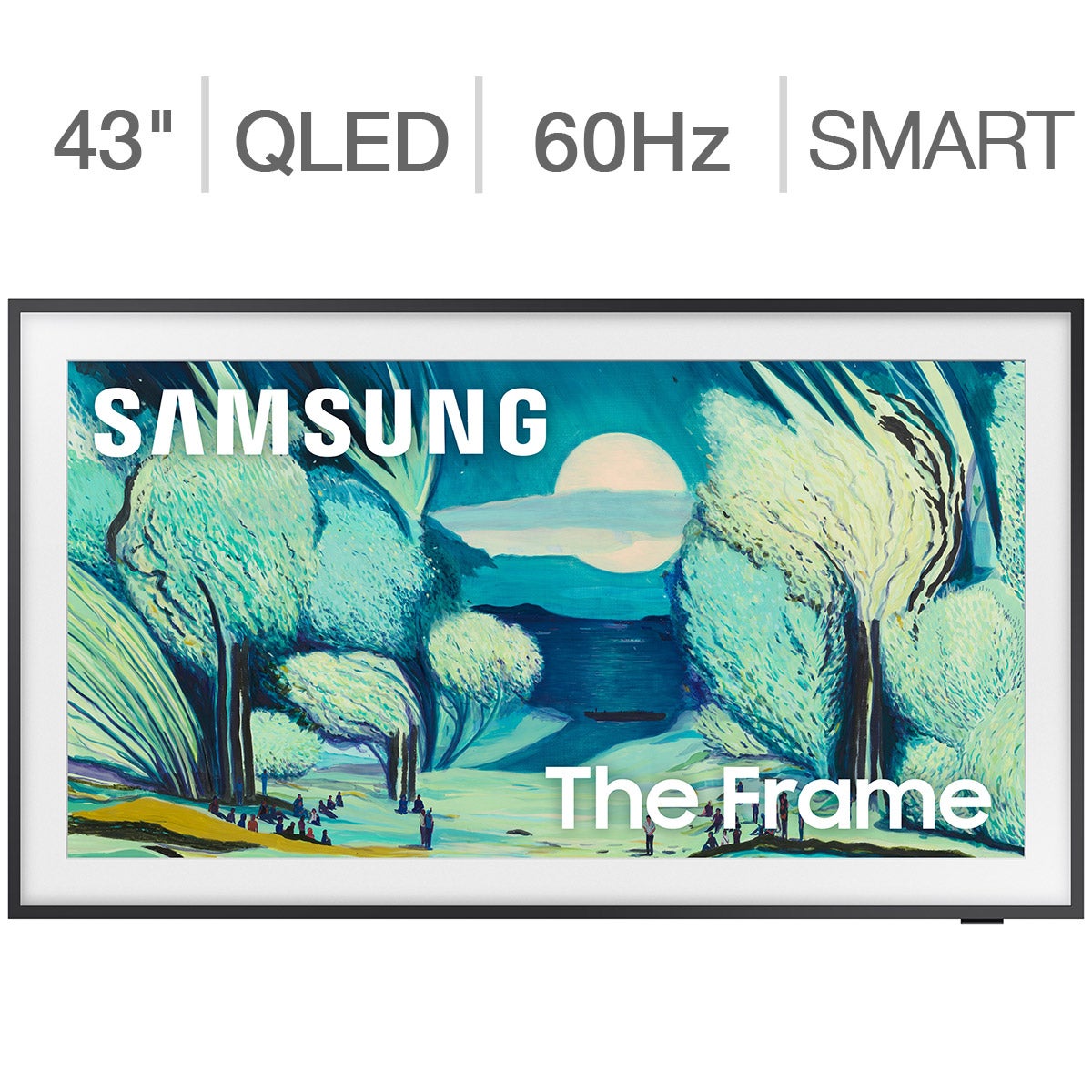 Samsung 43" Class - The Frame Series - QLED 4K - Art Mode Vision AI Smart TV (2025)